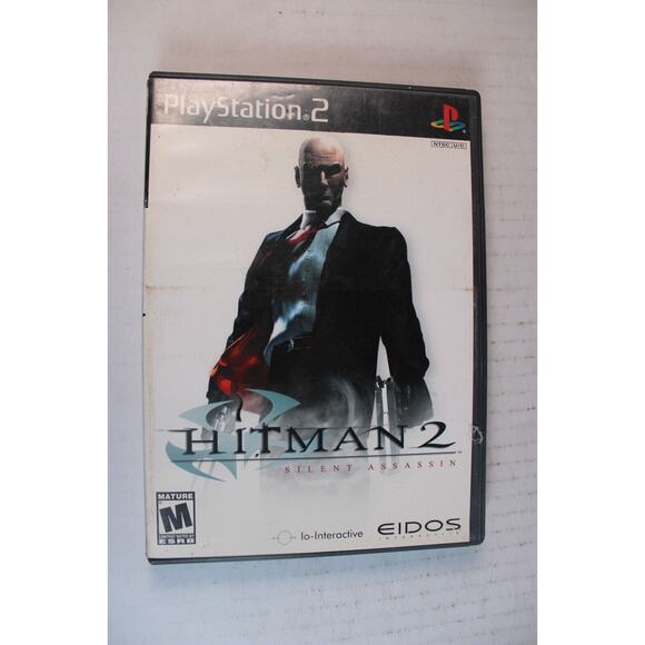 Hitman 2 Silent Assassin (Sony PlayStation 2, PS2 2004) Complete CIB W/ Manual - Picture 1 of 7